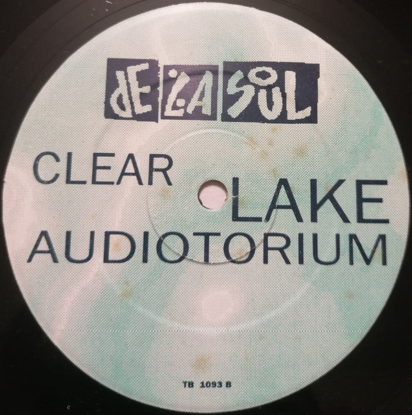 De La Soul : Clear Lake Audiotorium (12", Ltd, Unofficial)