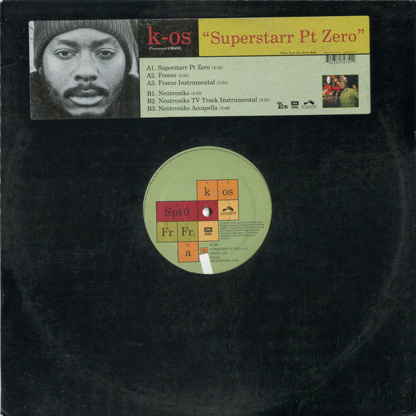 K-OS : Superstarr / Freeze (12")