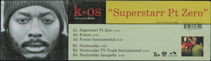 K-OS : Superstarr / Freeze (12")
