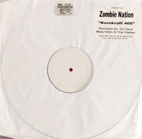 Zombie Nation : Kernkraft 400 (12", W/Lbl)