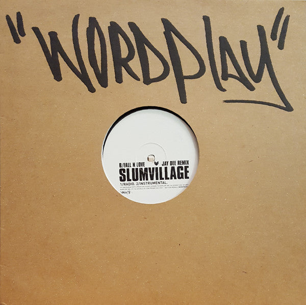 Slum Village : Raise It Up (12", Single, Promo)
