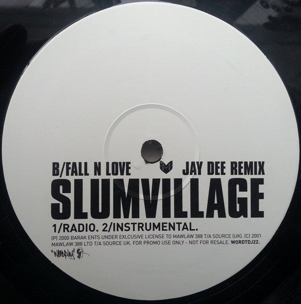 Slum Village : Raise It Up (12", Single, Promo)