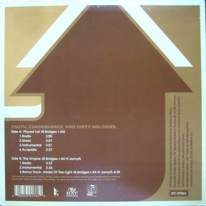 Maspyke : The Played List / The Umpire (12")