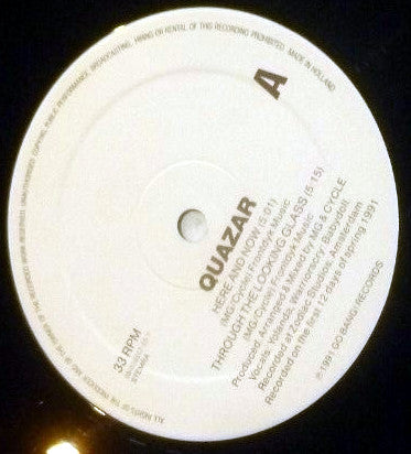 Quazar : The Spring EP (12", EP, Wit)