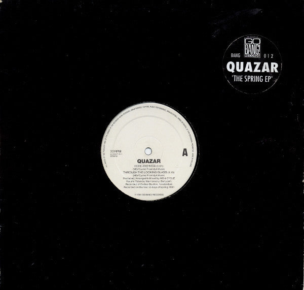 Quazar : The Spring EP (12", EP, Wit)