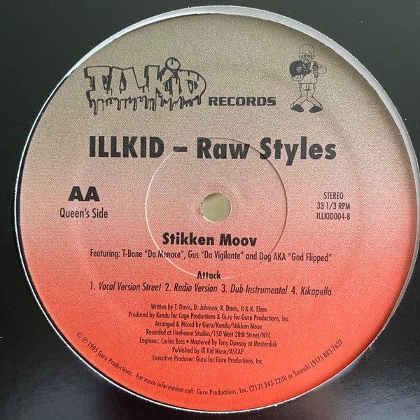 Various : Illkid - Raw Styles (12")