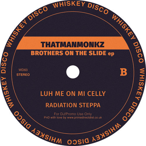 Pontchartrain / Thatmanmonkz* : Brothers On The Slide EP  (12", EP, Promo)