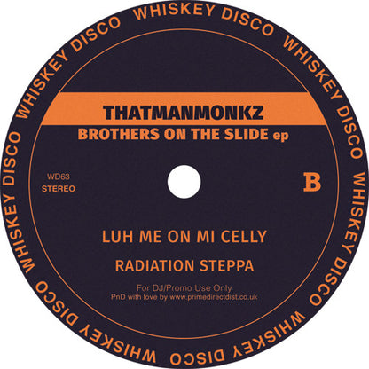 Pontchartrain / Thatmanmonkz* : Brothers On The Slide EP  (12", EP, Promo)