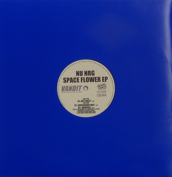 Nu NRG : Space Flower EP (12", EP)