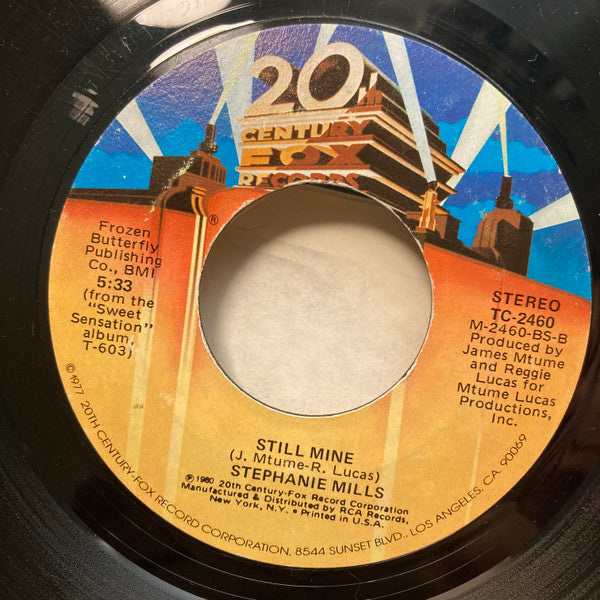 Stephanie Mills : Never Knew Love Like This Before (7", Single, Styrene, She)