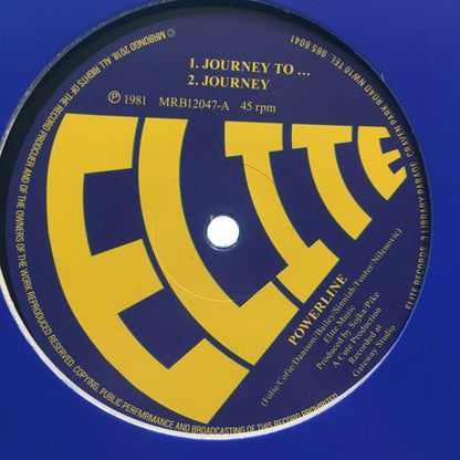 Powerline : Journey / Double Journey (12", Single, RE)