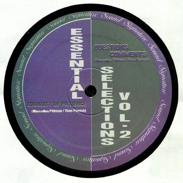 Theo Parrish / Marcellus Pittman : Essential Selections Vol. 2 (12", RE)