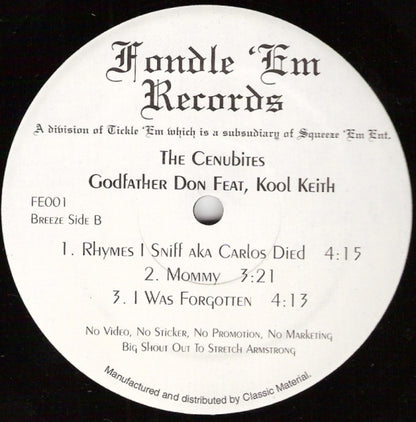 The Cenubites*, Godfather Don Feat, Kool Keith : The Cenubites (12", EP, RE)
