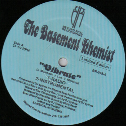 Basement Khemists : Vibrate (12", Ltd)