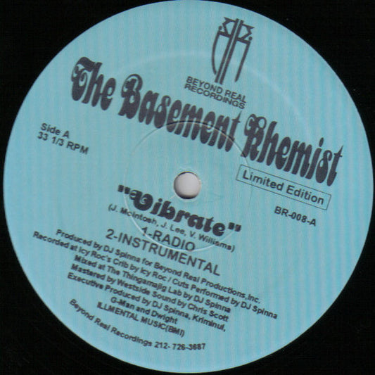 Basement Khemists : Vibrate (12", Ltd)
