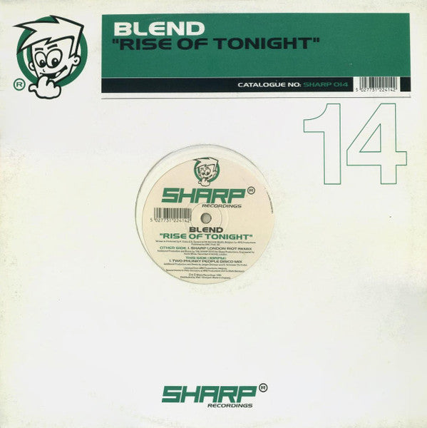 Blend (3) : Rise Of Tonight (12")