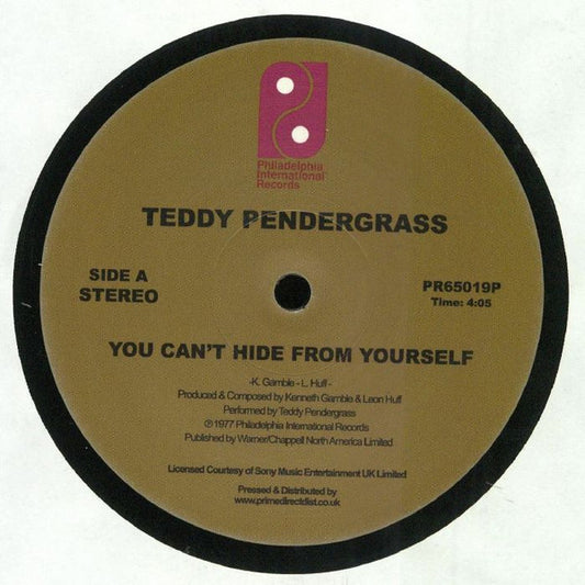 Teddy Pendergrass : You Can't Hide From Yourself (12", RSD, Single, RE)