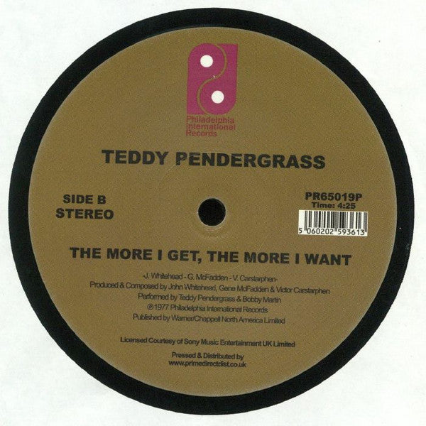 Teddy Pendergrass : You Can't Hide From Yourself (12", RSD, Single, RE)