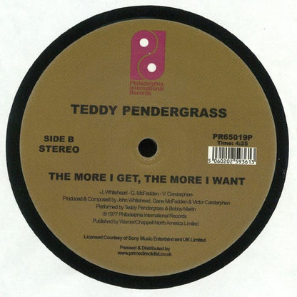 Teddy Pendergrass : You Can't Hide From Yourself (12", RSD, Single, RE)