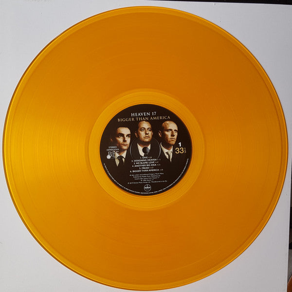 Heaven 17 : Bigger Than America (LP, Album, RE, Tra)