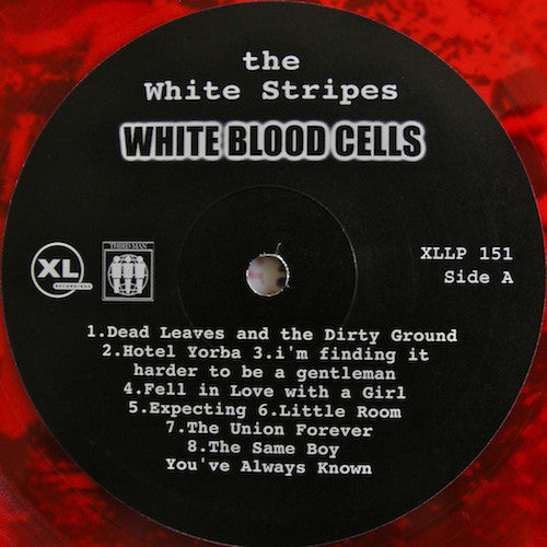 The White Stripes : White Blood Cells (LP, Album, Red)