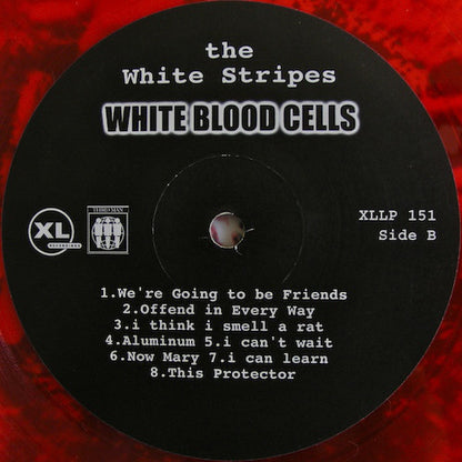 The White Stripes : White Blood Cells (LP, Album, Red)
