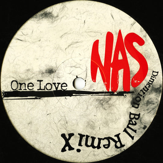 Nas : One Love (Dimention Ball Remix) (12", Promo, Unofficial)