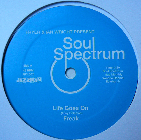 Freak (10) : Life Goes On / That's What Time It Is (12", Single, RE)