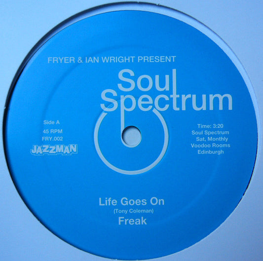 Freak (10) : Life Goes On / That's What Time It Is (12", Single, RE)