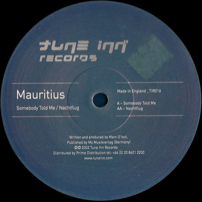 Mauritius : Somebody Told Me / Nachtflug (12")