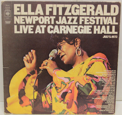Ella Fitzgerald : Newport Jazz Festival, Live At Carnegie Hall (2xLP, RE, Gat)