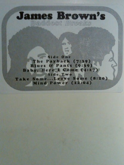 James Brown : James Brown's Baddest Breaks (LP, Comp, Unofficial, W/Lbl)