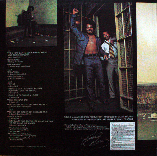 James Brown : Revolution Of The Mind (Recorded Live At The Apollo Vol. III) (2xLP, Album, RE, Gat)