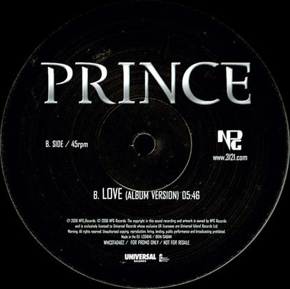 Prince : Fury (12", Single, Promo)
