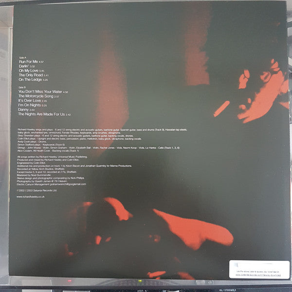Richard Hawley : Lowedges (LP, Album, Ltd, RE, Red)