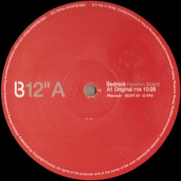 Bedrock : Heaven Scent (12")