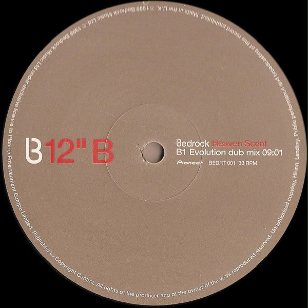 Bedrock : Heaven Scent (12")