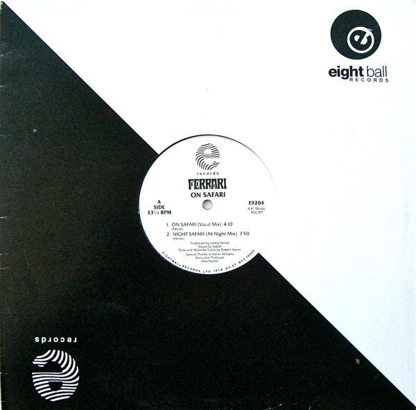 Lenny Ferrari : On Safari (12")