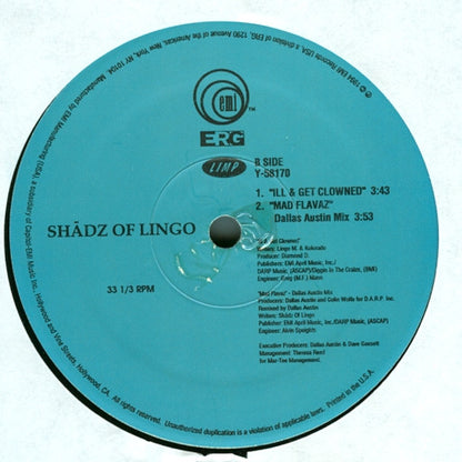 Shadz Of Lingo : I Step 2 U Den (12")