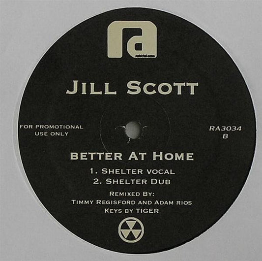 Jill Scott : Better At Home (12", Promo, Unofficial)