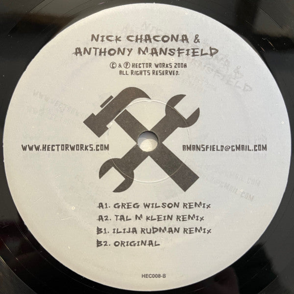 Nick Chacona & Anthony Mansfield : Oh Snap! (Remixes) (12")