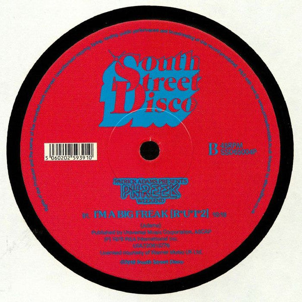 Patrick Adams Presents Phreek : Weekend (12")