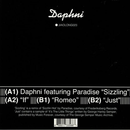 Daphni : Sizzling EP (12", EP)