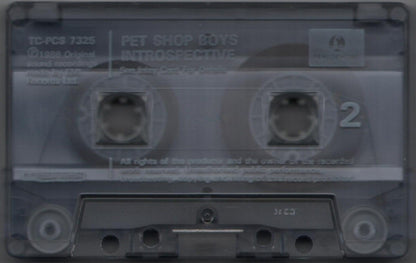 Pet Shop Boys : Introspective (Cass, Album)