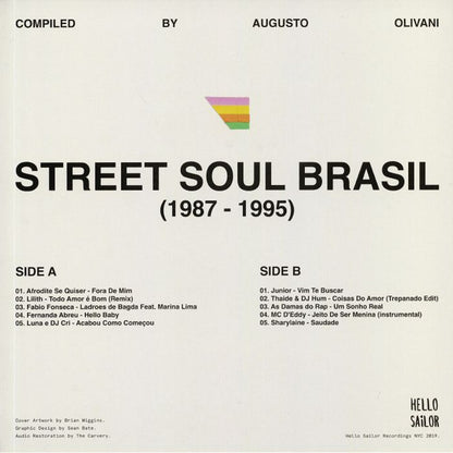 Various : Street Soul Brasil (1987 - 1995)  (LP, Comp)