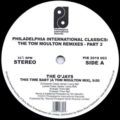 Tom Moulton : Philadelphia International Classics: The Tom Moulton Remixes (Part 3) (2x12", Comp, RE)