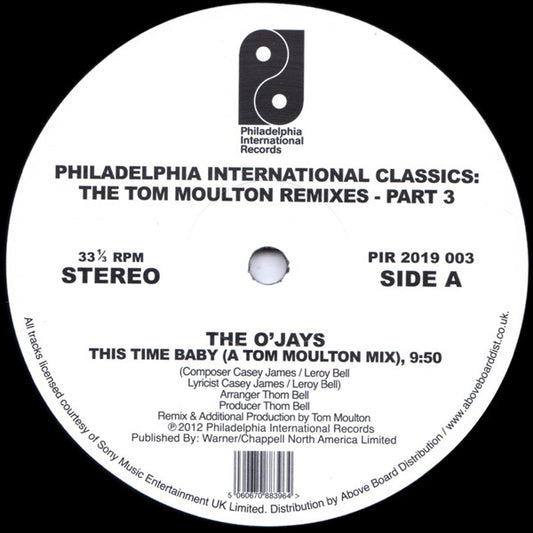 Tom Moulton : Philadelphia International Classics: The Tom Moulton Remixes (Part 3) (2x12", Comp, RE)