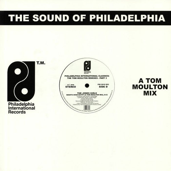 Tom Moulton : Philadelphia International Classics: The Tom Moulton Remixes (Part 3) (2x12", Comp, RE)