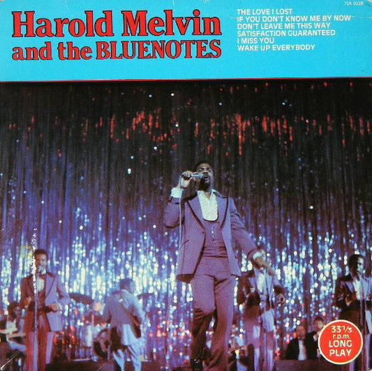 Harold Melvin And The Blue Notes : Harold Melvin And The Bluenotes (7", Album, Comp)