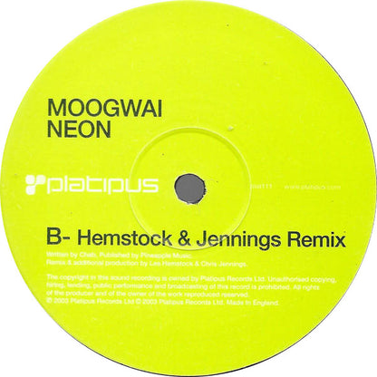 Moogwai : Neon (12", Par)